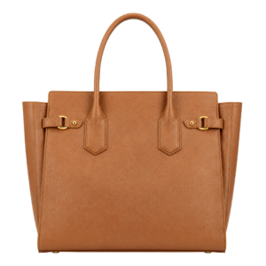 Camel Leather Large Tote Handbag for Women – Cintu